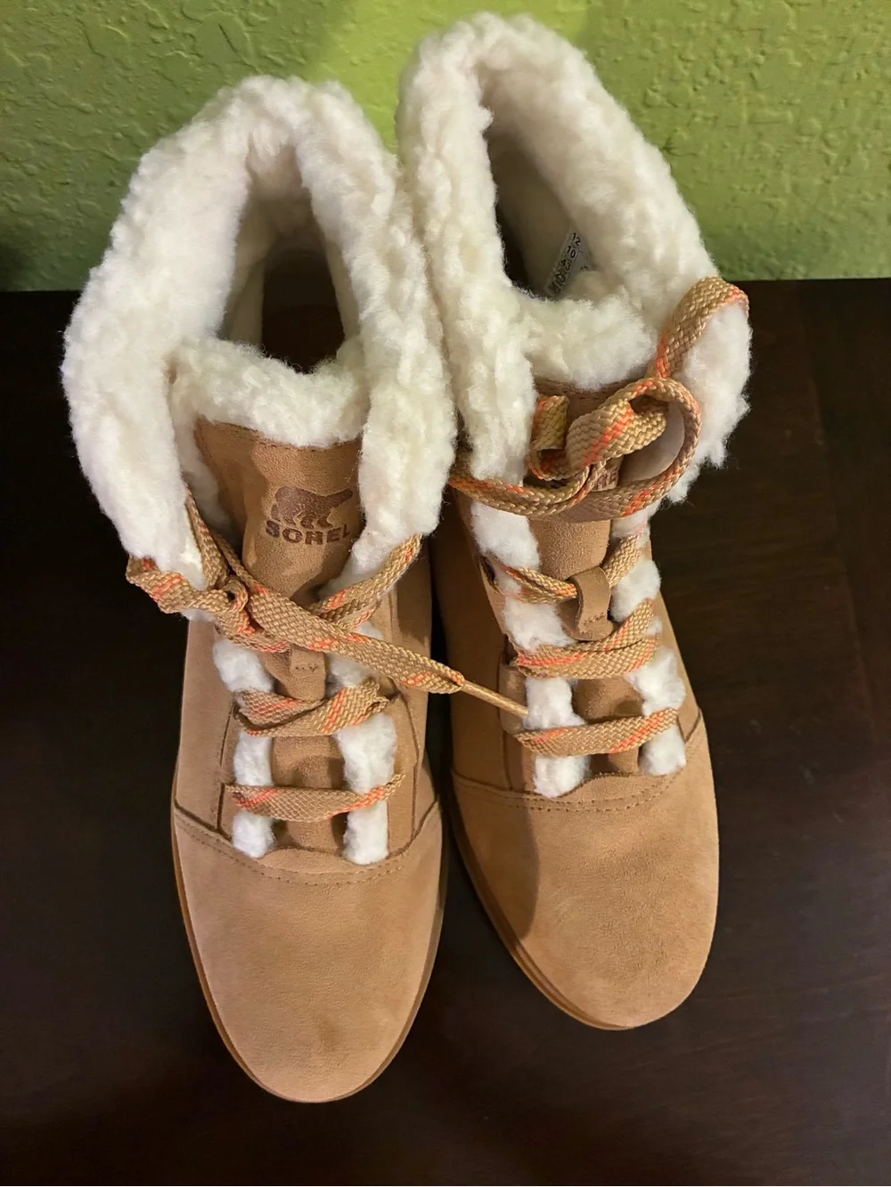 Sorel suede uppers